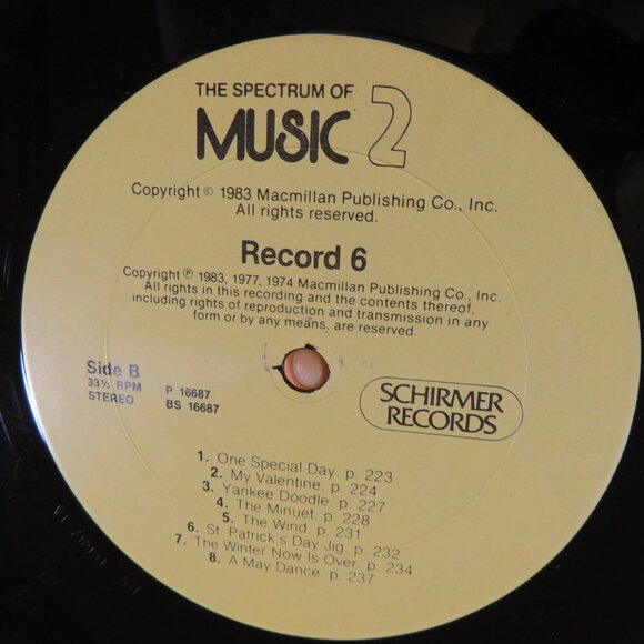 Spectrum of Music LEVEL 2, complete (7 records) Macmillan Music Classroom - Picture 12 of 12